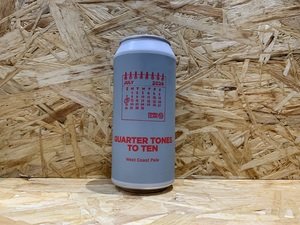 Pomona Island Brew Co // Quarter Tones To Ten // 5.4% // 440ml