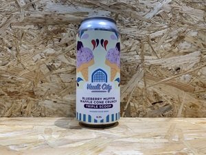 Vault City Brewing // Blueberry Muffin Waffle Cone Crunch Triple Scoop // 8.3% // 440ml